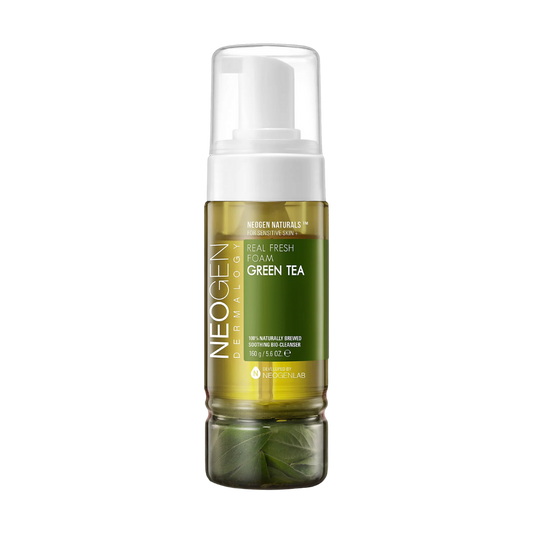 [NeoGen] Dermalogy Real Fresh Foam Cleanser Green Tea 160g